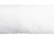 Putetrekk - 100% Bomullssateng - Stripet Hvit - 50x150 cm