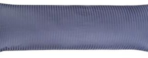 Putetrekk - 100% Bomullssateng - Stripet mørke blå - 50x150 cm