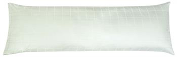 Putetrekk - 100% Bomullssateng - Støvete grønt - terner - 50x150 cm