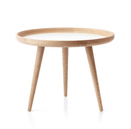 Tisch Bord Eik/Hvit Ø 69 cm