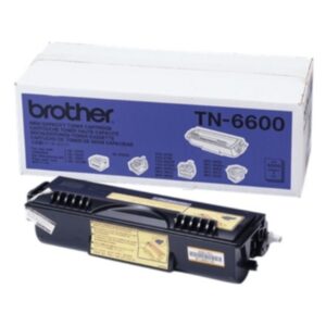 Brother Toner, 6000 A4 ved 5% dekning TN-6600 Tilsvarer: N/A