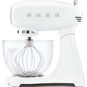 Smeg Kjøkkenmaskin 4.8L - Hvit med glasskål