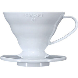Hario 1 Cup Dripper V60 Hvit keramikk