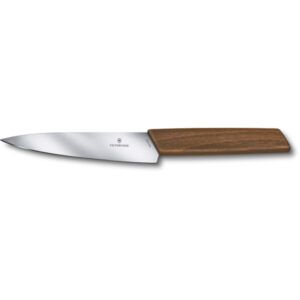Victorinox Swiss Modern Kokkekniv 15cm Valnøtt-tre