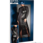 Zado Long Leather Dress, str. S (EU 34-36)