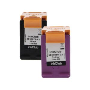 inkClub Multipakning blekkpatroner, erstatter HP 304, svart og farge MHB9-2-V2 Tilsvarer: 3JB05AE