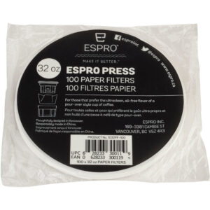 Espro 100 stk. papirfiltre til 0,9 liter