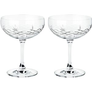 Frederik Bagger Crispy Gatsby champagneglass, 2 stk. klar