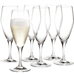 Holmegaard Perfection Champagneglass 23 cl 6 stk, Klar