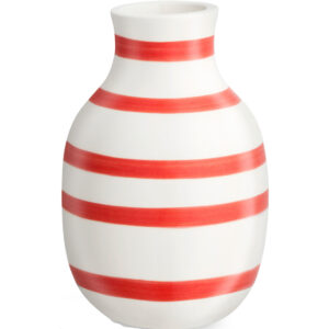 Kähler Omaggio vase scarlet 12,5 cm.