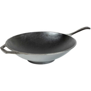 Lodge Chef Collection wok i støpejern, 30 cm.