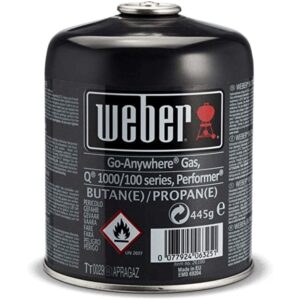 Weber Gassflaske Portabel 445 g
