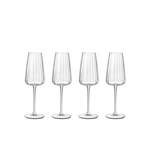 Luigi Bormioli Optica Champagneglass 21 cl 4 stk