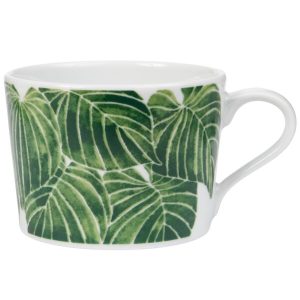 Götefors Porslin Funkia kopp, 24 cl, grønn