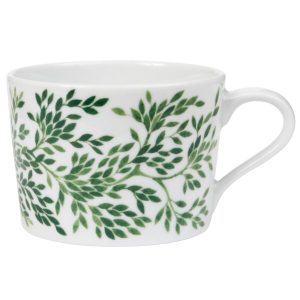 Götefors Porslin Myrten kopp, 24 cl, grønn